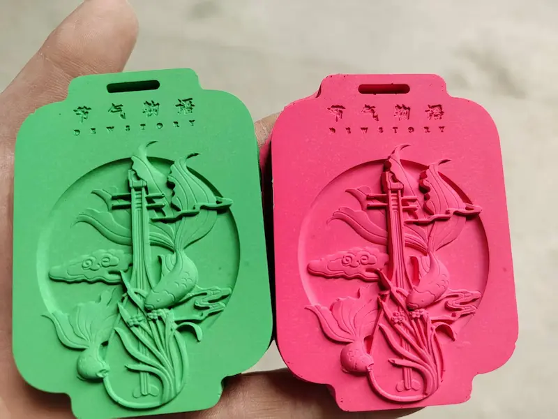 Plaster of Paris craft art molding plaques showing premium gypsum powder strength and detail