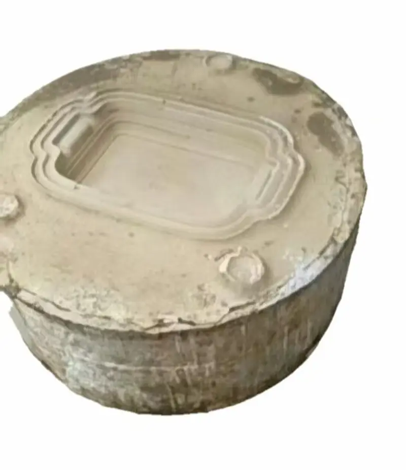 High-strength ceramic press mold made with TEKO gypsum plaster powder